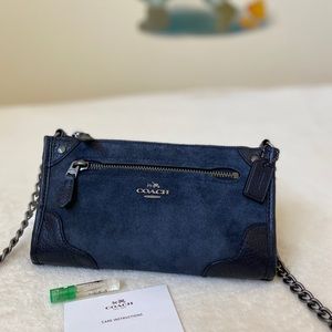 Coach MICKIE CROSSBODY IN SUEDE